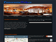 Tablet Screenshot of panoramaweb.cz